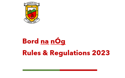 Bord na nÓg Rules & Regulations 2023