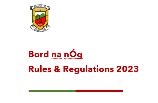 Bord na nÓg Rules & Regulations 2023